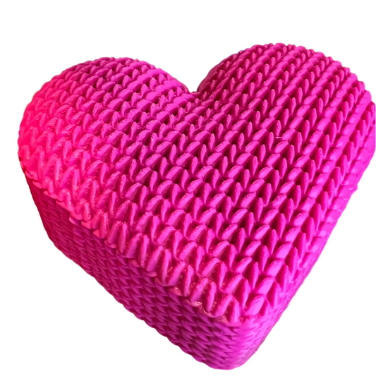 Knit Notion Heart Shaped Box