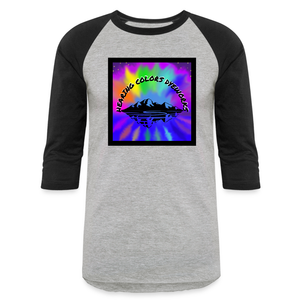 Baseball T-Shirt - heather gray/black