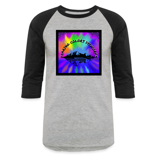 Baseball T-Shirt - heather gray/black