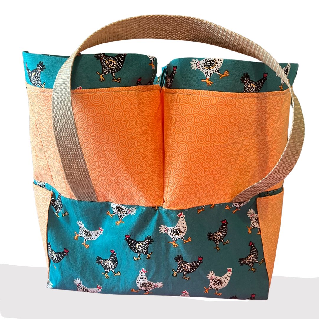 Double Bag Drawstring Tote