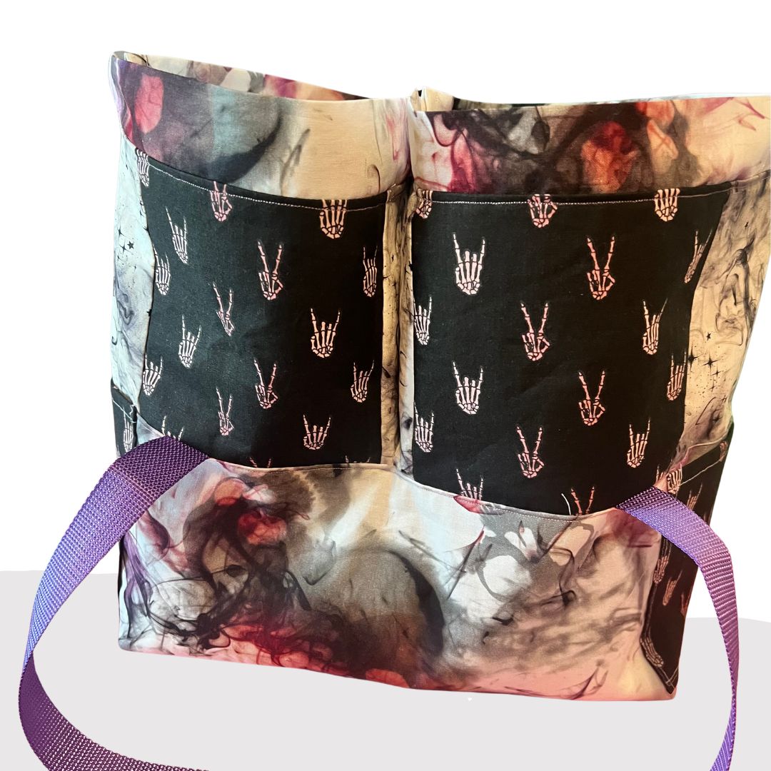 Double Bag Drawstring Tote