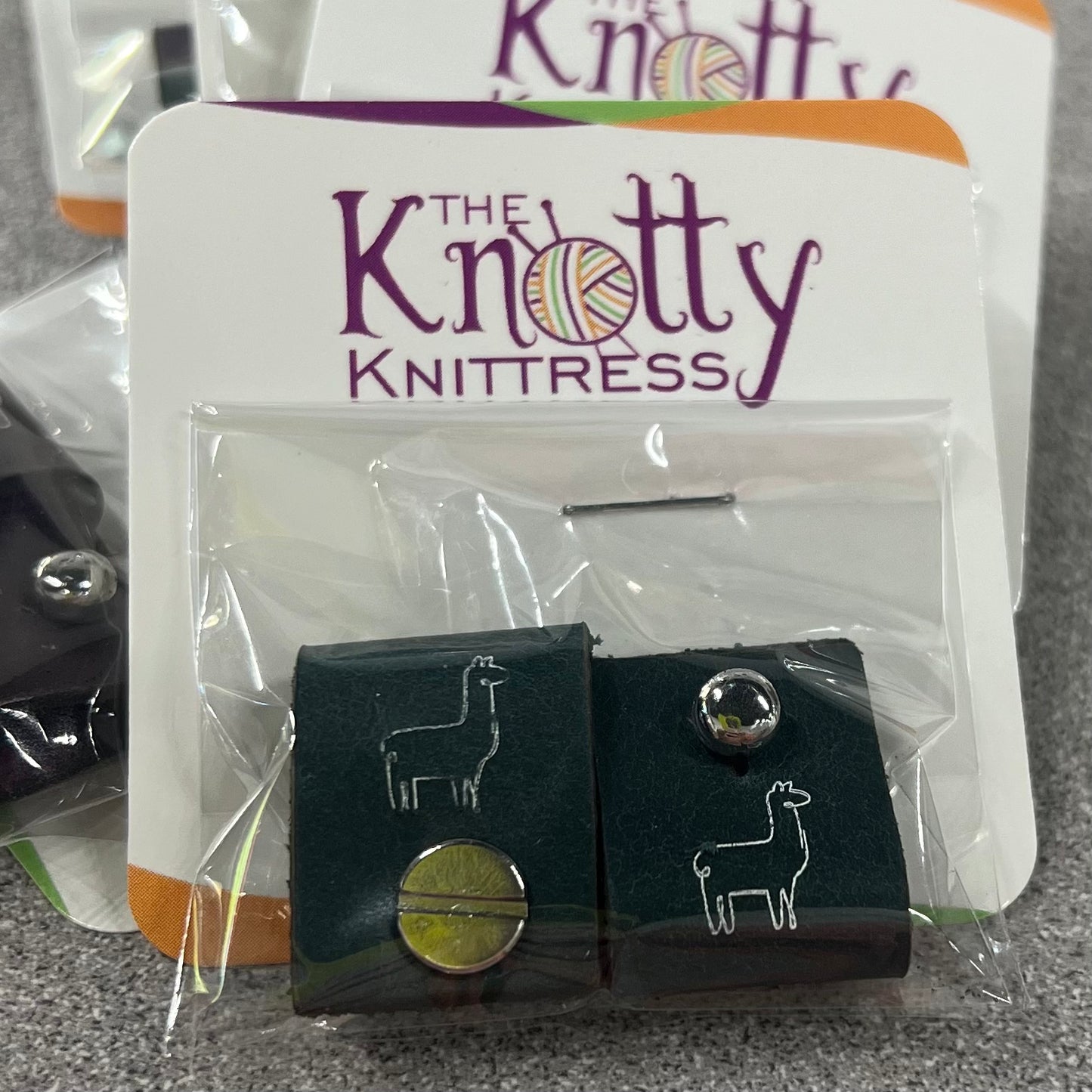 Leather Foldover Label Sets