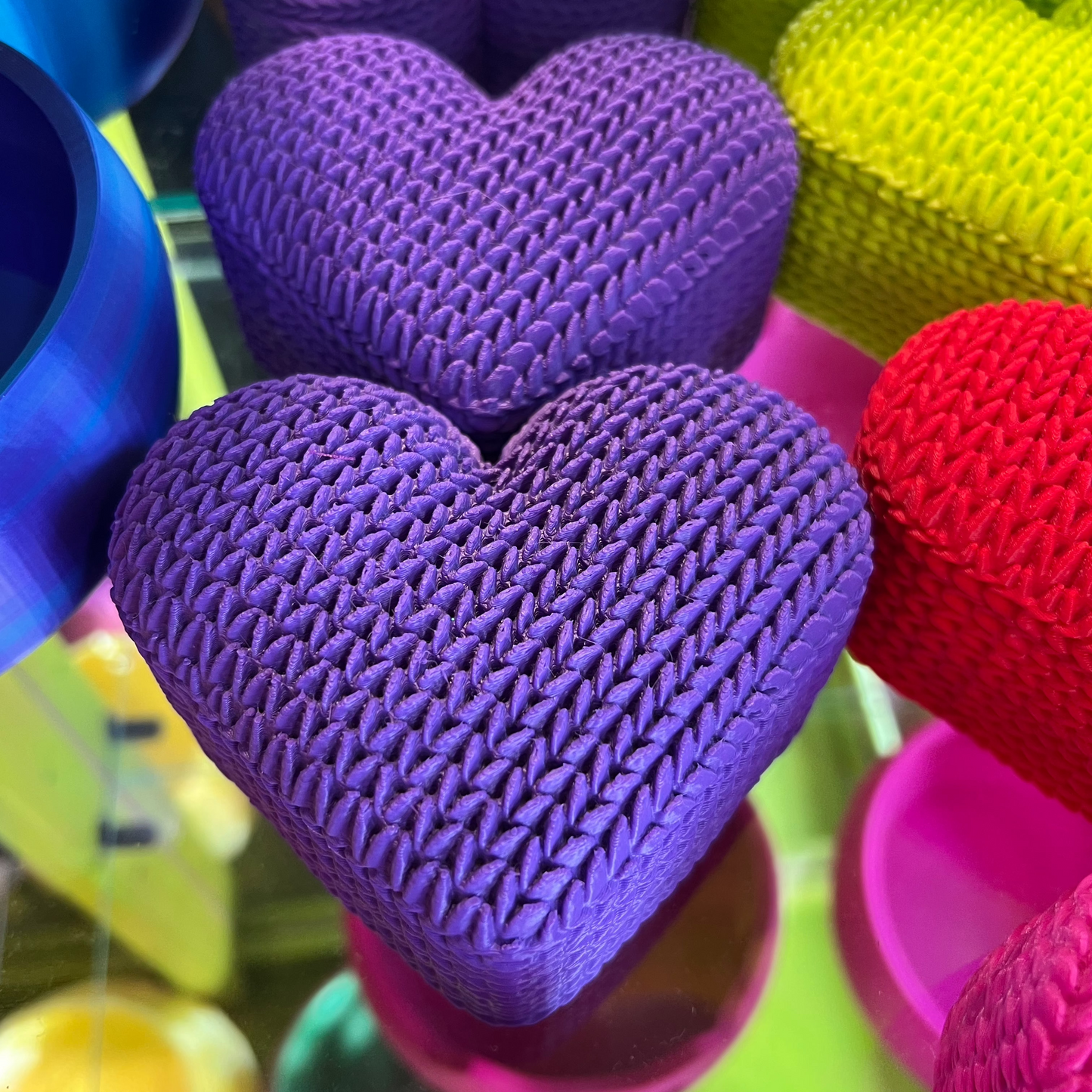 Knit Notion Heart Shaped Box