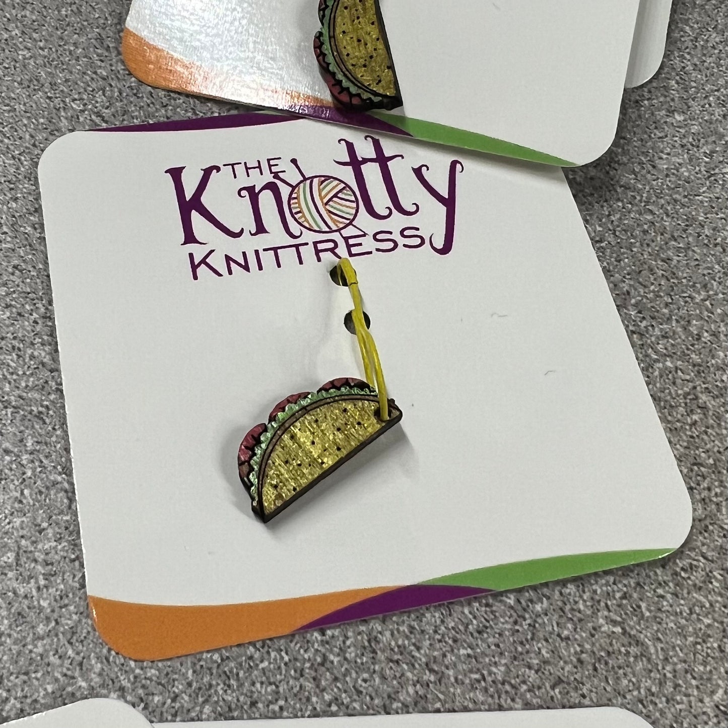 Taco Stitch Marker