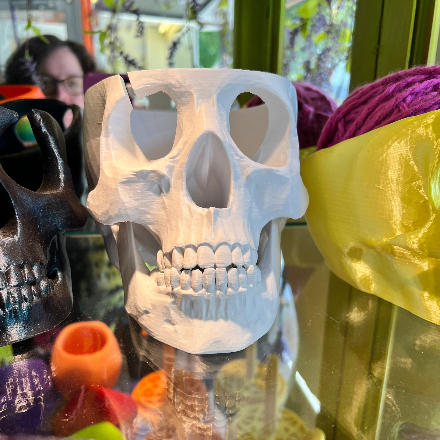 Skull Yarn Bowl