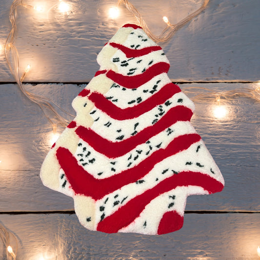 Little Debbie Christmas Cake Rug