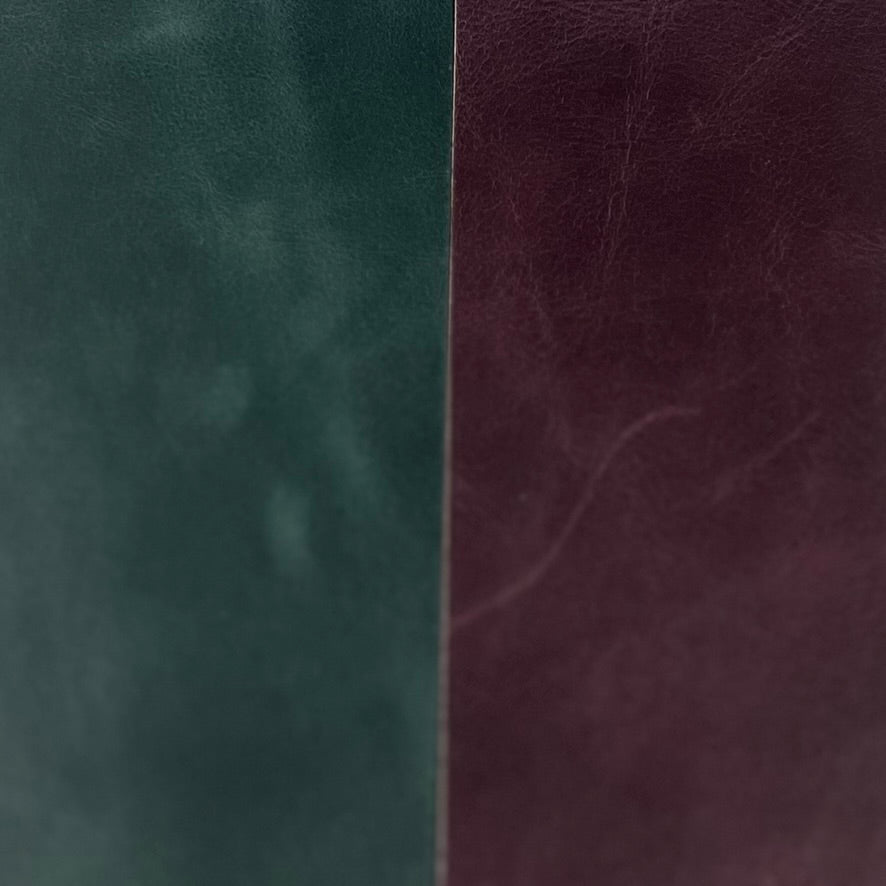 Leather Foldover Label Sets