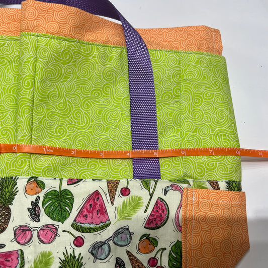 Double Bag Drawstring Tote