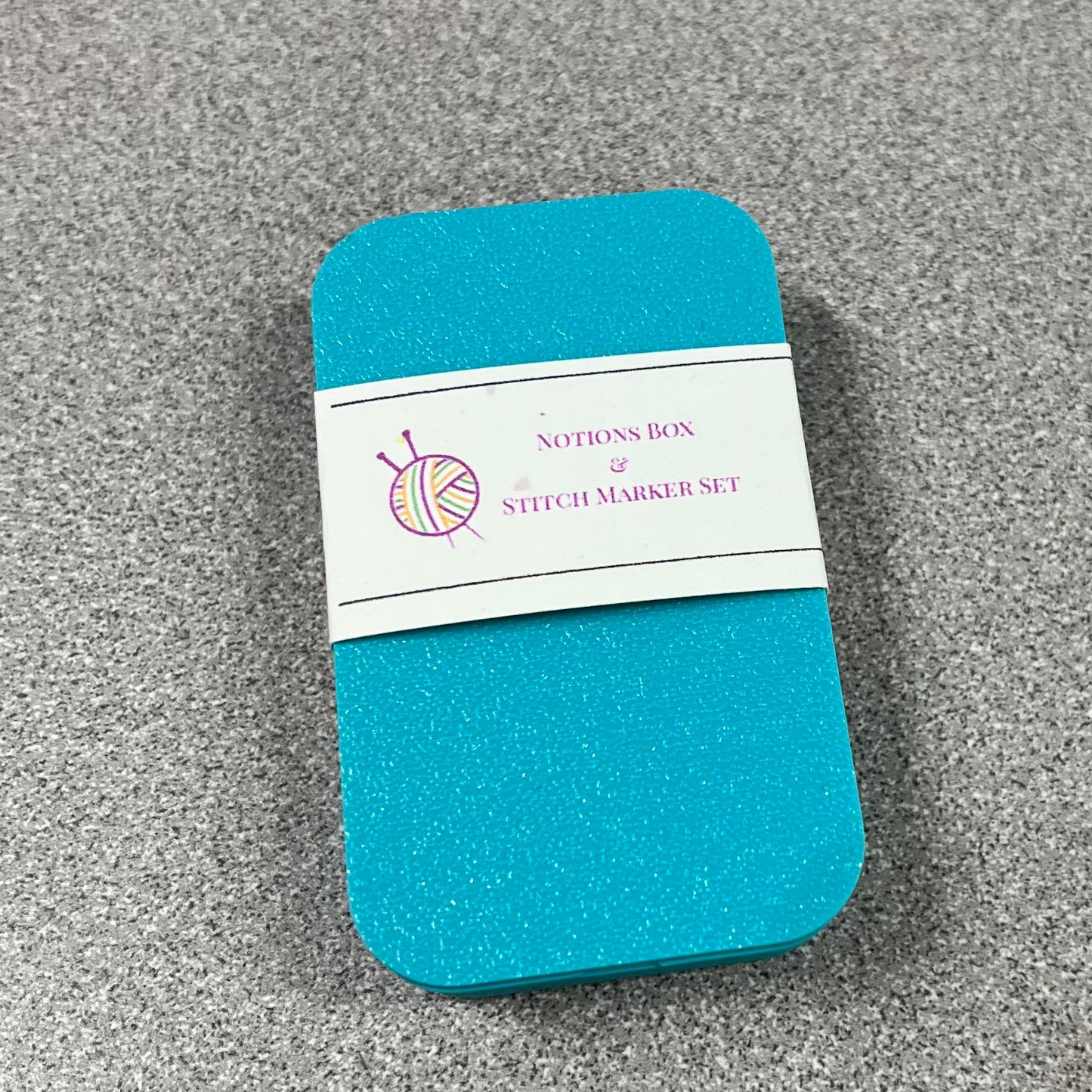 Circle Stitch Marker Notions Box