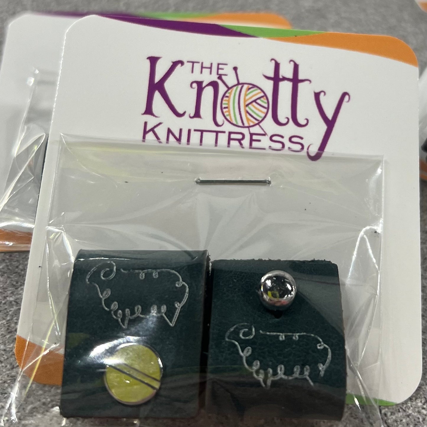 Leather Foldover Label Sets