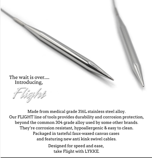 Lykke Flight 3.5" Interchangeable Tips