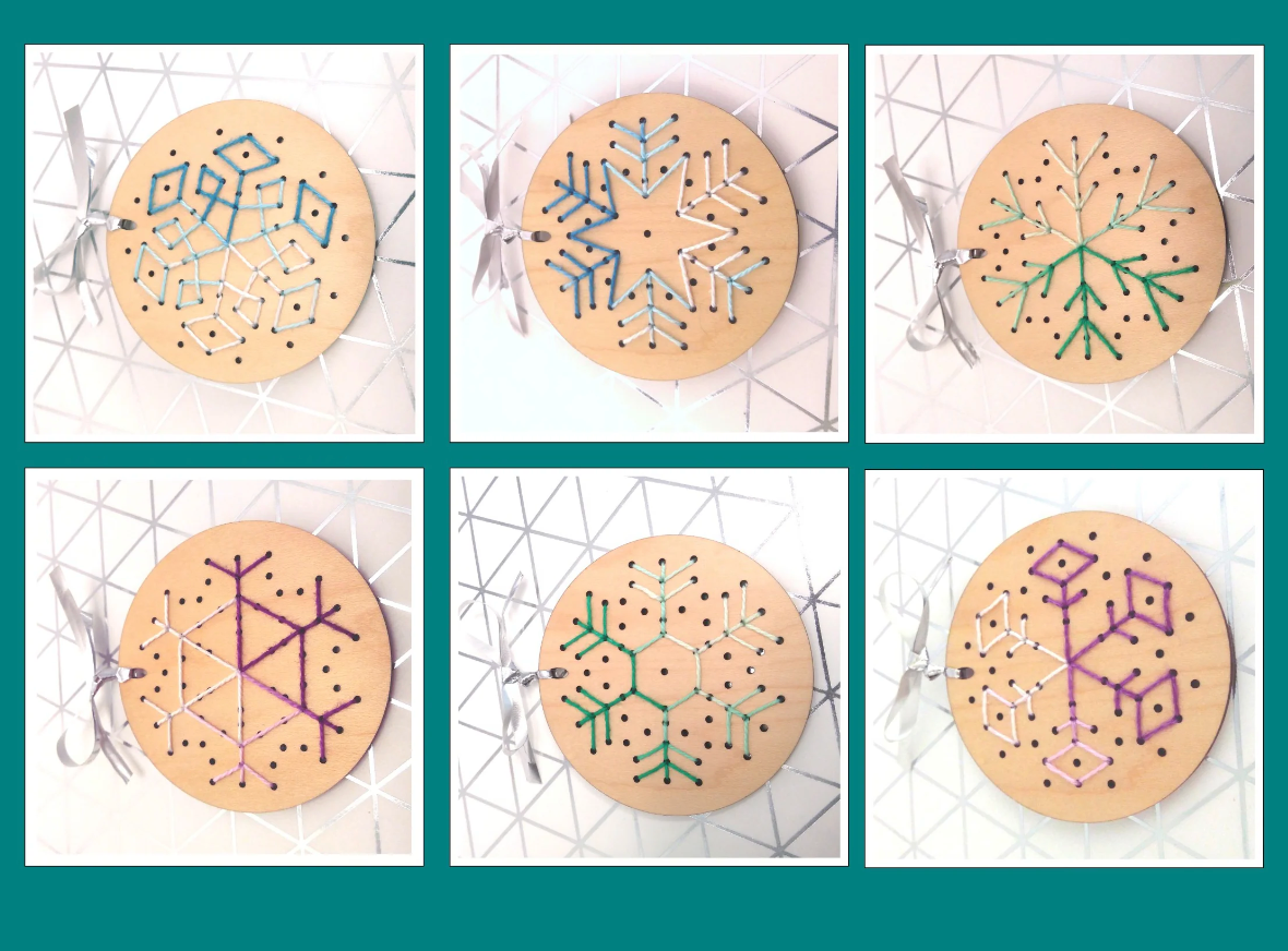 DIY Snowflake Ornament