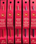 Boye Aluminum Crochet Hooks