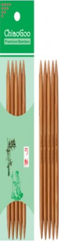 ChiaoGoo Bamboo 6" DPN
