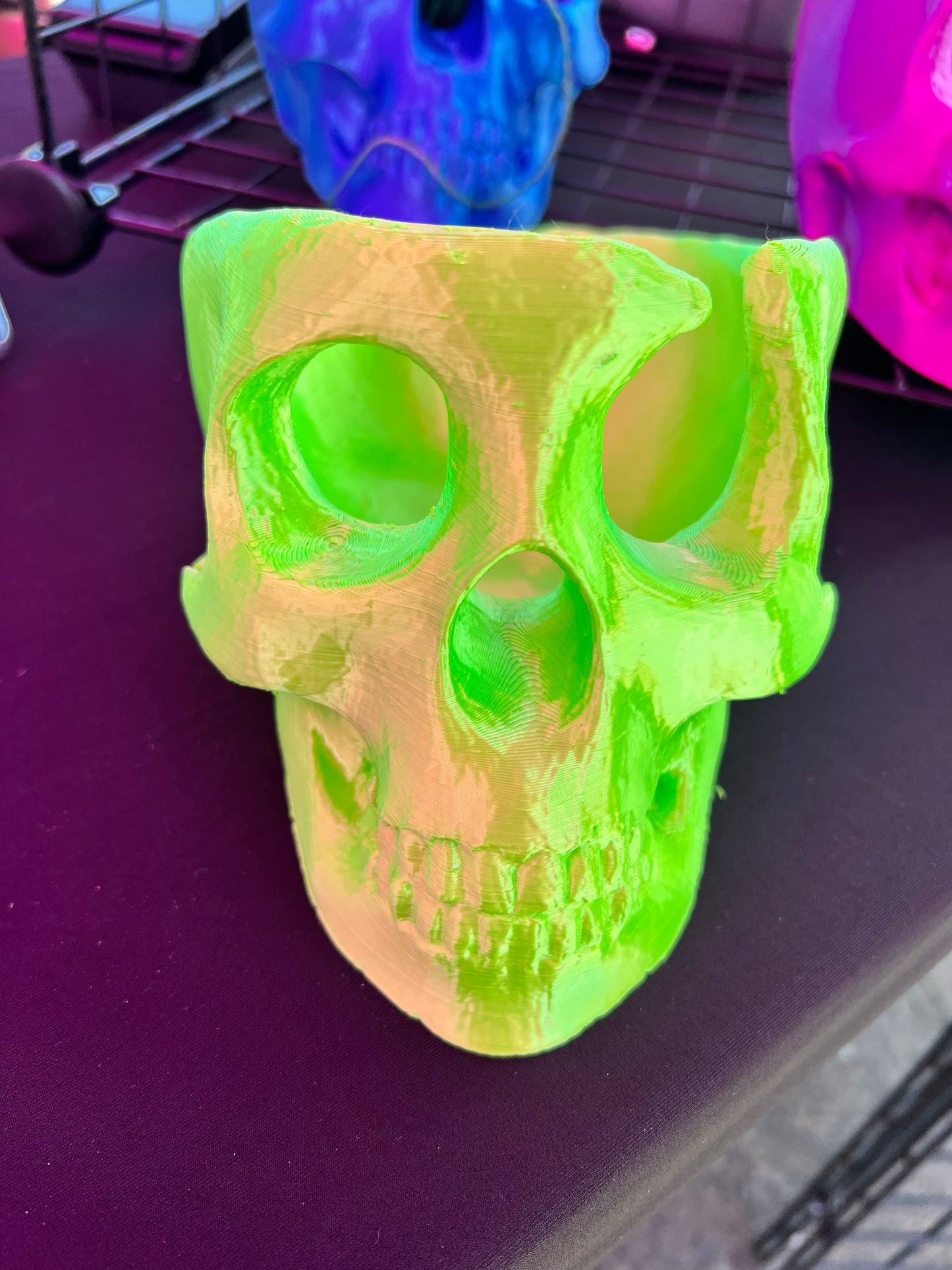 Yarn Bowl Smooth Skull