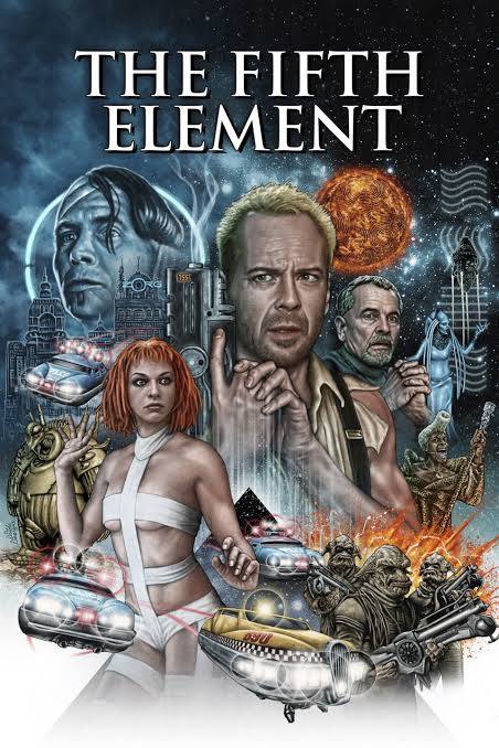 The Fifth Element Movie Night Stitch Marker