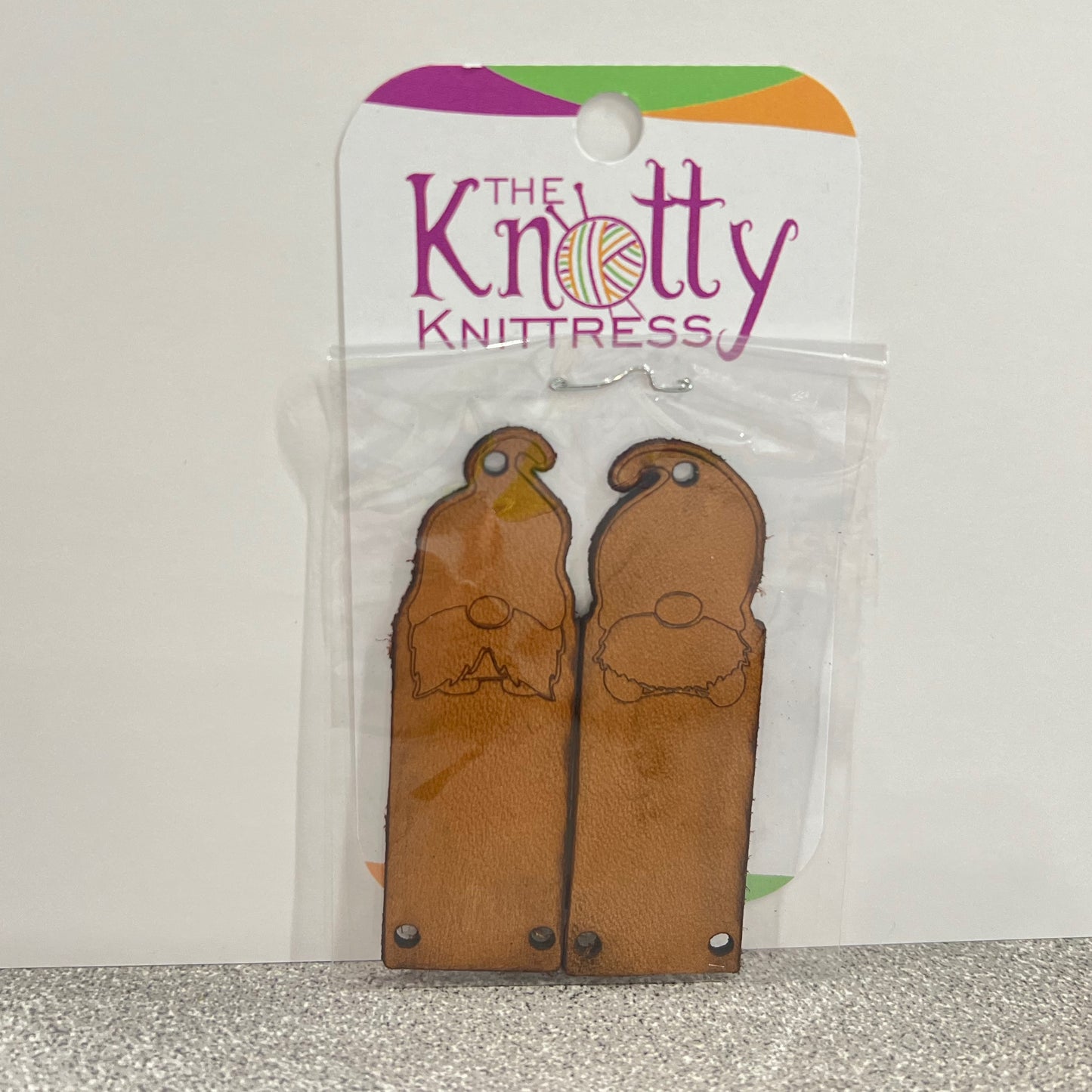 Leather Foldover Labels