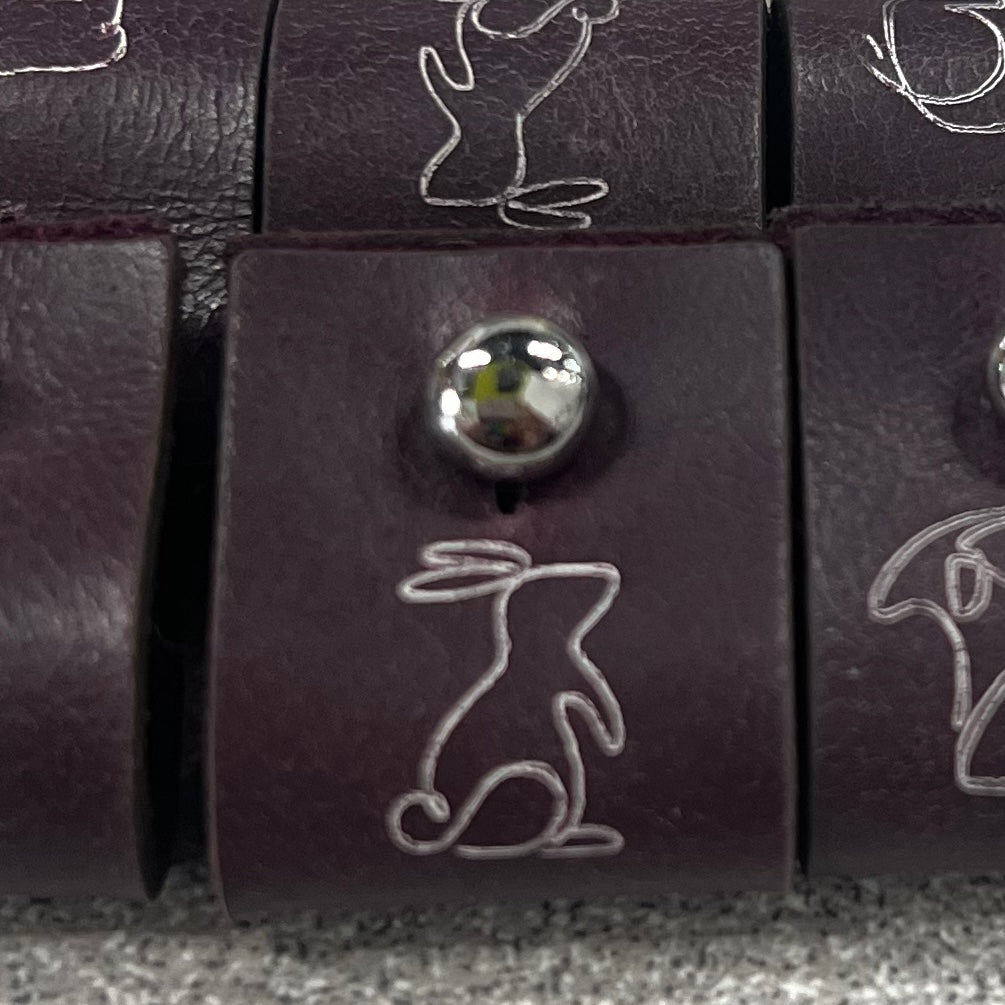 Leather Foldover Label Sets