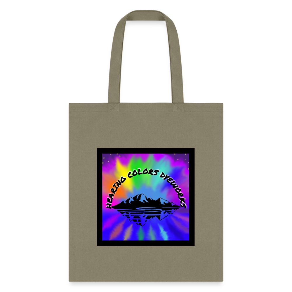 Hearing Colors Dyeworks Tote Bag - khaki