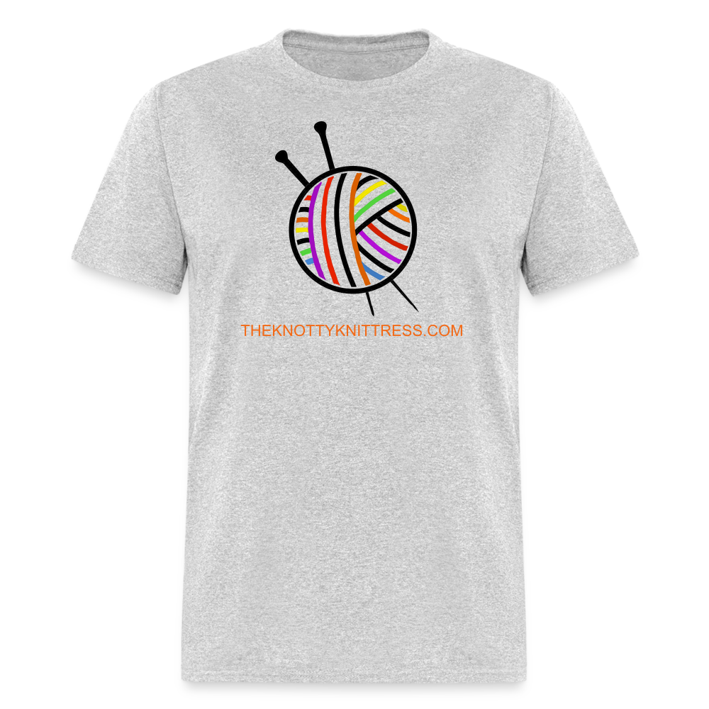 Rainbow Yarn Ball Unisex Classic T-Shirt - heather gray