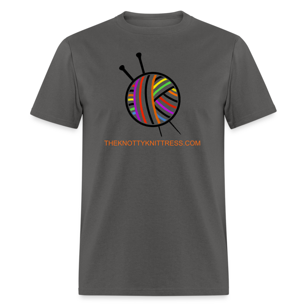 Rainbow Yarn Ball Unisex Classic T-Shirt - charcoal