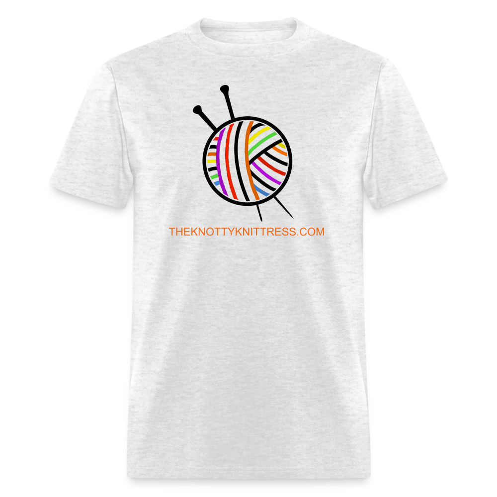 Rainbow Yarn Ball Unisex Classic T-Shirt - light heather gray