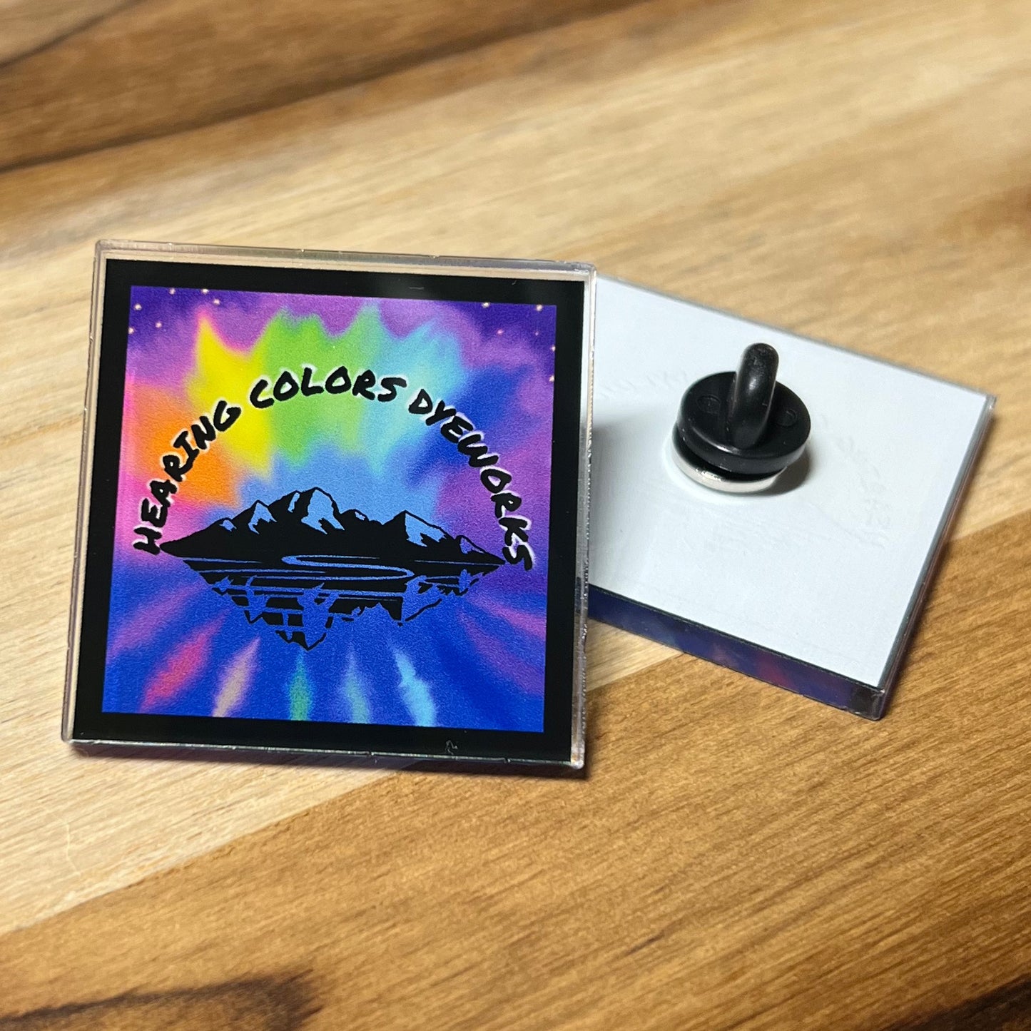 Hearing Colors Dyeworks Pin
