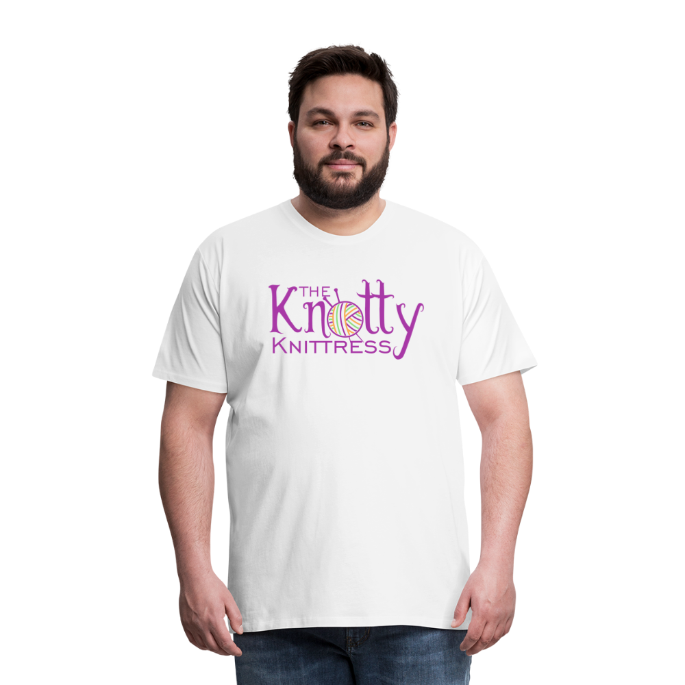 Men's Premium T-Shirt - white