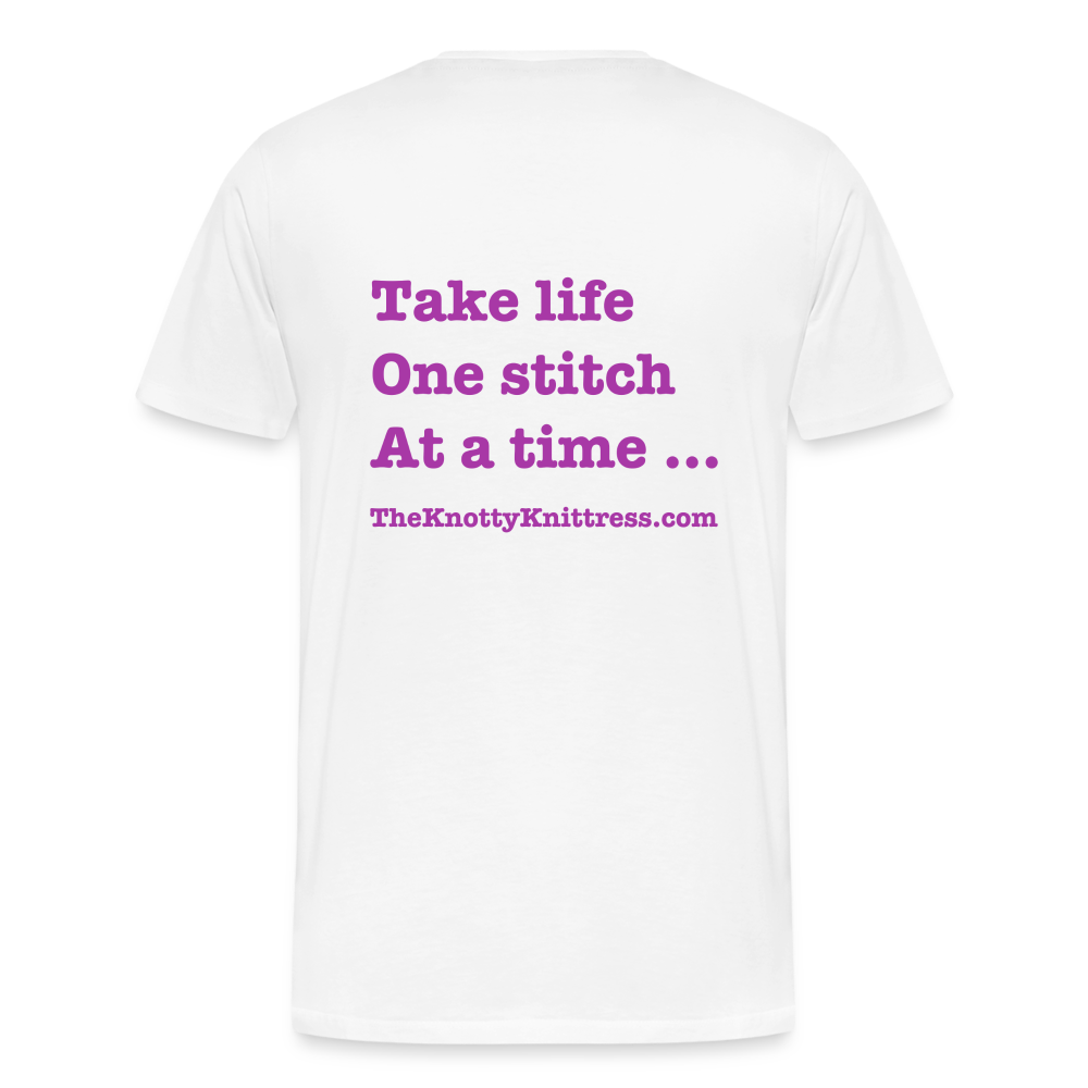 Men's Premium T-Shirt - white