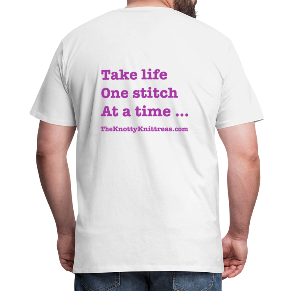 Men's Premium T-Shirt - white