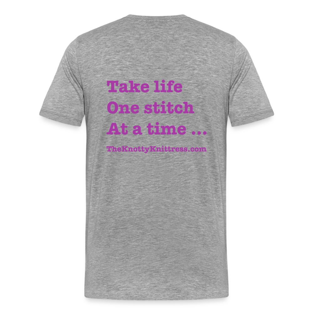 Men's Premium T-Shirt - heather gray