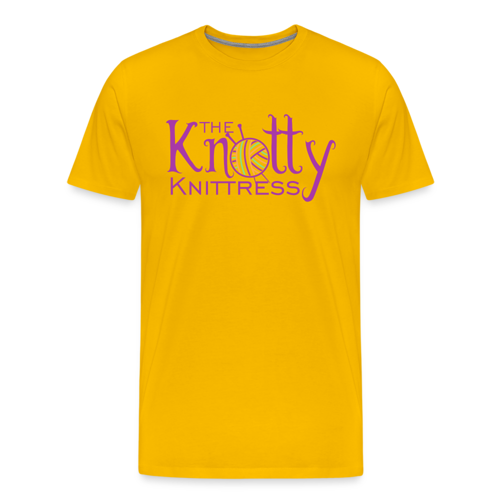 Men's Premium T-Shirt - sun yellow