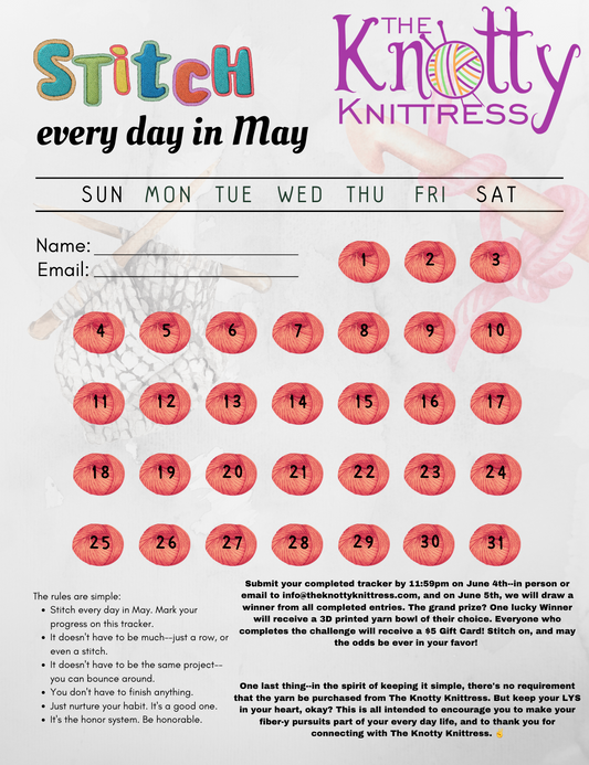 Stitch each Day in May Challenge!