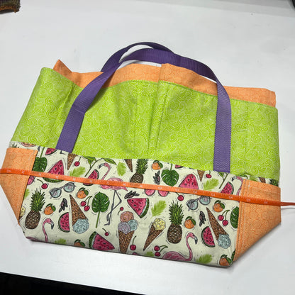 Double Bag Drawstring Tote
