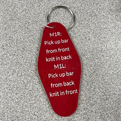 Motel Keychain