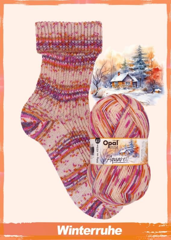 Opal Aquarell 4 Ply