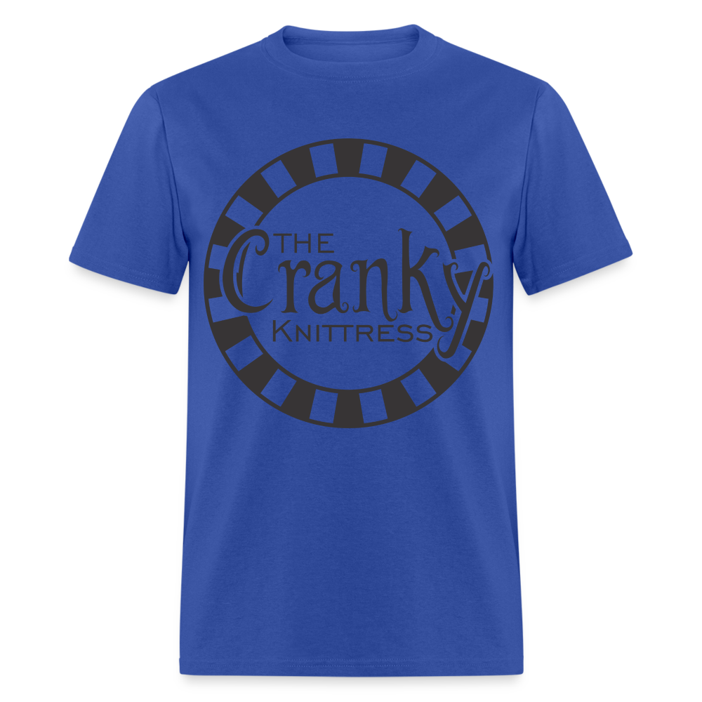 The Cranky Knittress Unisex Classic T-Shirt - royal blue