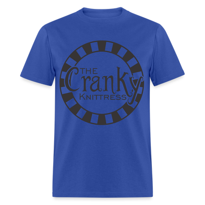 The Cranky Knittress Unisex Classic T-Shirt - royal blue