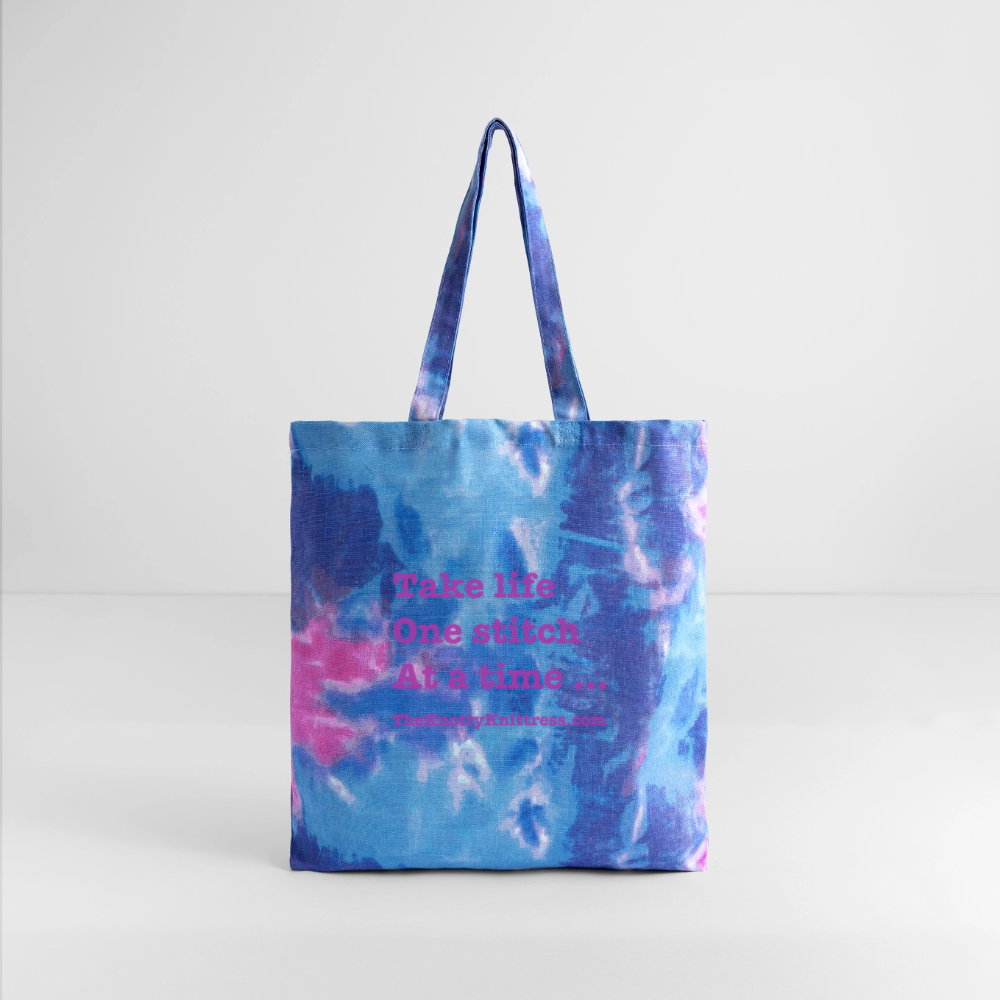 Tie Dye Tote Bag - cotton candy 