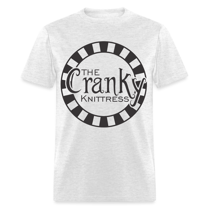 The Cranky Knittress Unisex Classic T-Shirt - light heather gray