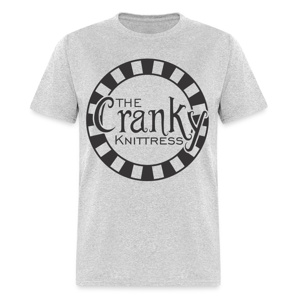 The Cranky Knittress Unisex Classic T-Shirt - heather gray