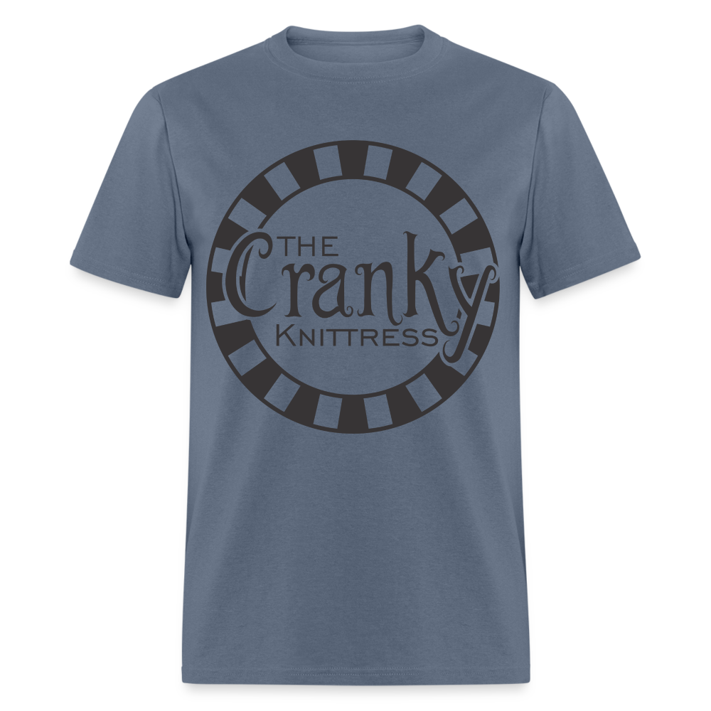 The Cranky Knittress Unisex Classic T-Shirt - denim