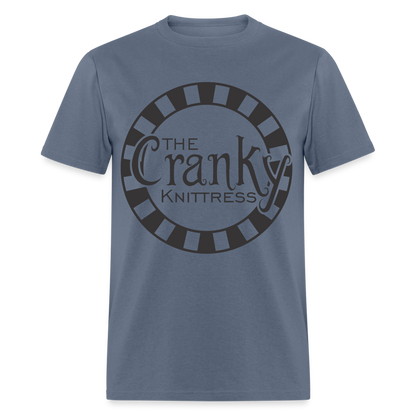 The Cranky Knittress Unisex Classic T-Shirt - denim