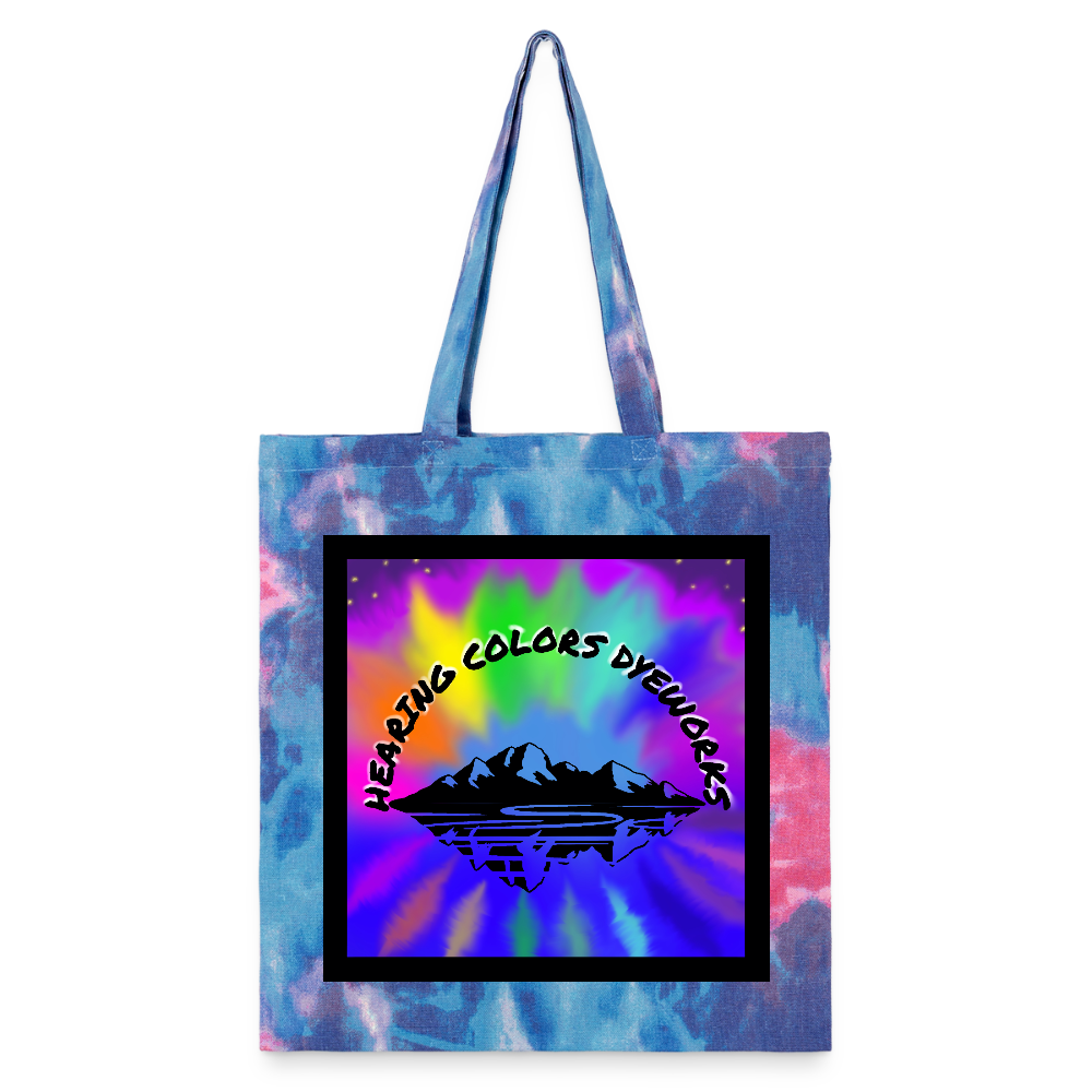 Tie Dye Tote Bag - cotton candy 