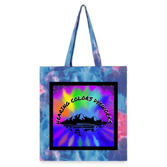 Tie Dye Tote Bag - cotton candy 