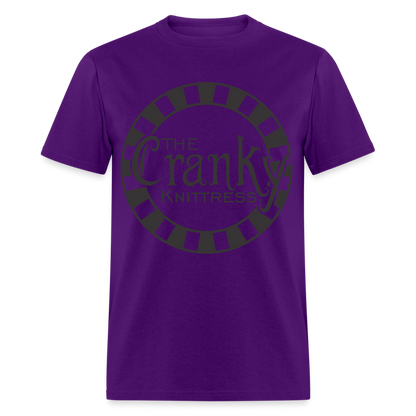 The Cranky Knittress Unisex Classic T-Shirt - purple