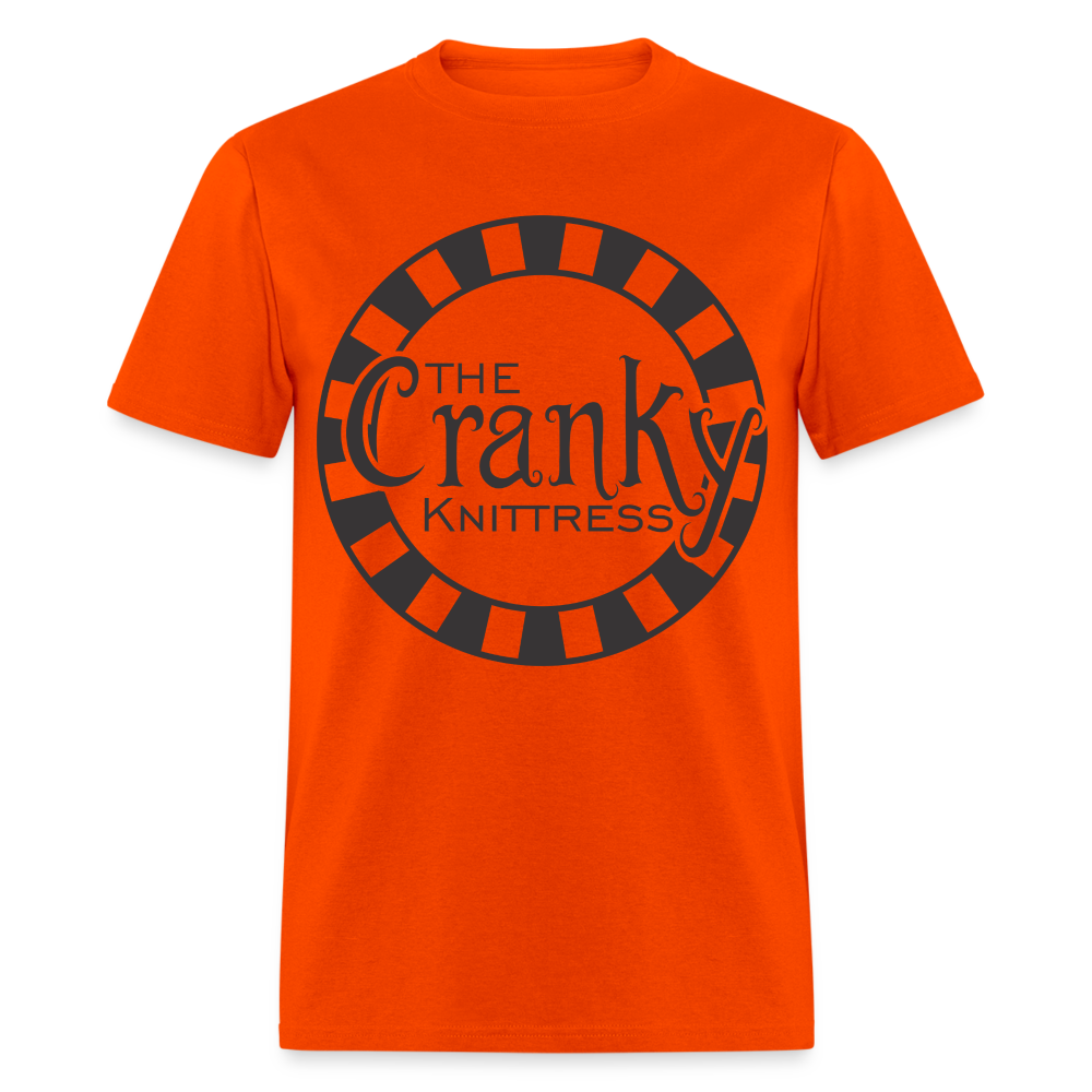 The Cranky Knittress Unisex Classic T-Shirt - orange