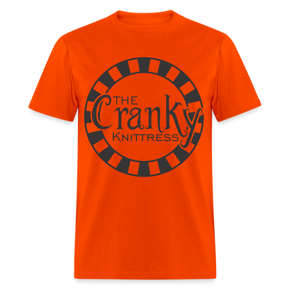 The Cranky Knittress Unisex Classic T-Shirt - orange