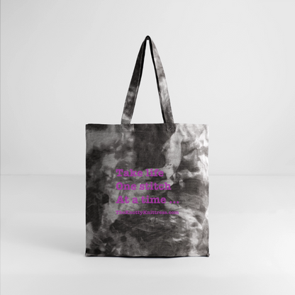 Tie Dye Tote Bag - stormy ash
