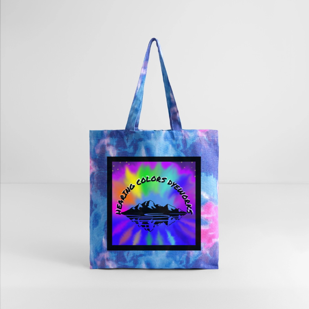 Tie Dye Tote Bag - cotton candy 